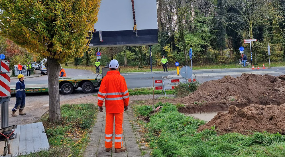 PoP-Installation in der Gemeinde Schinveld in Beekdaelen