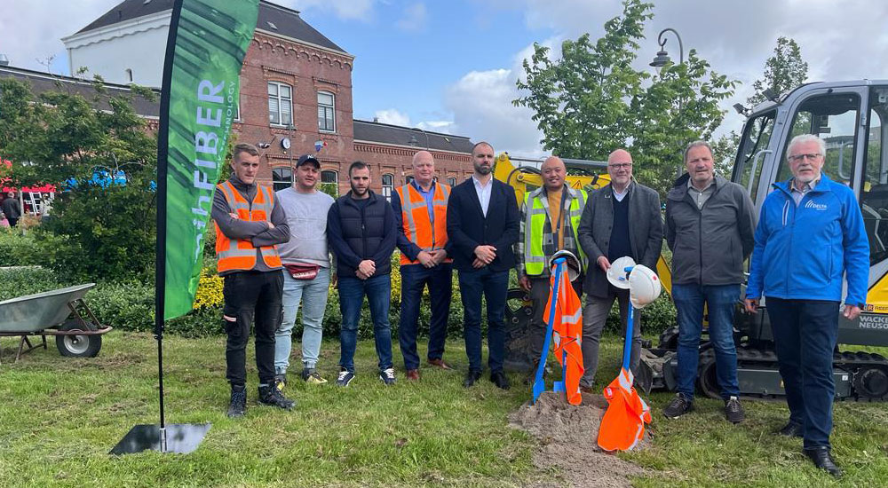 Erster Spatenstich in Delfzijl